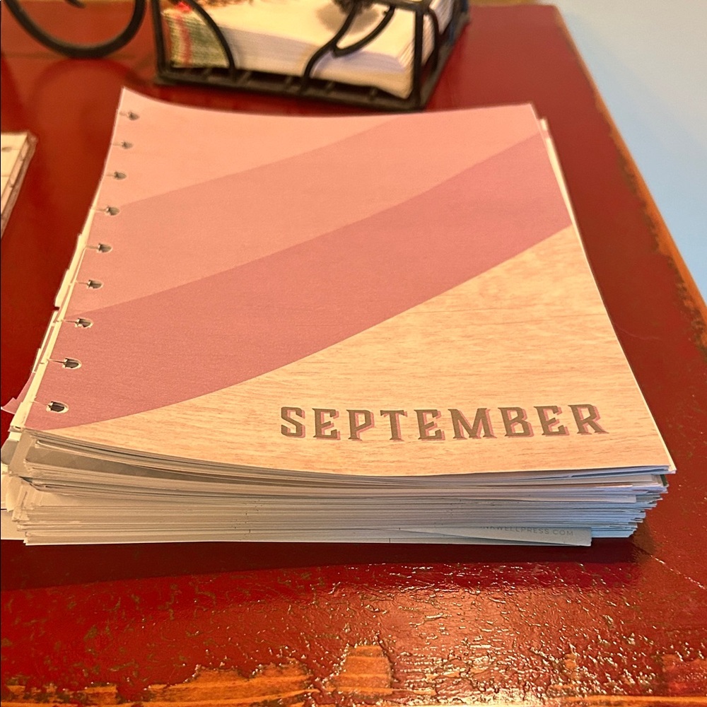 Discbound 7x9 Mega Planner Bundle set of Planner Inserts